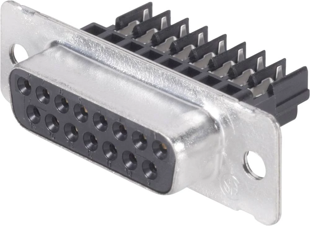 D-SUB utičnica, broj polova: 37 stezaljka za rezanje, krimp TE Connectivity AMPLIMITE HD-20 (HDE-20) 1 kom. slika