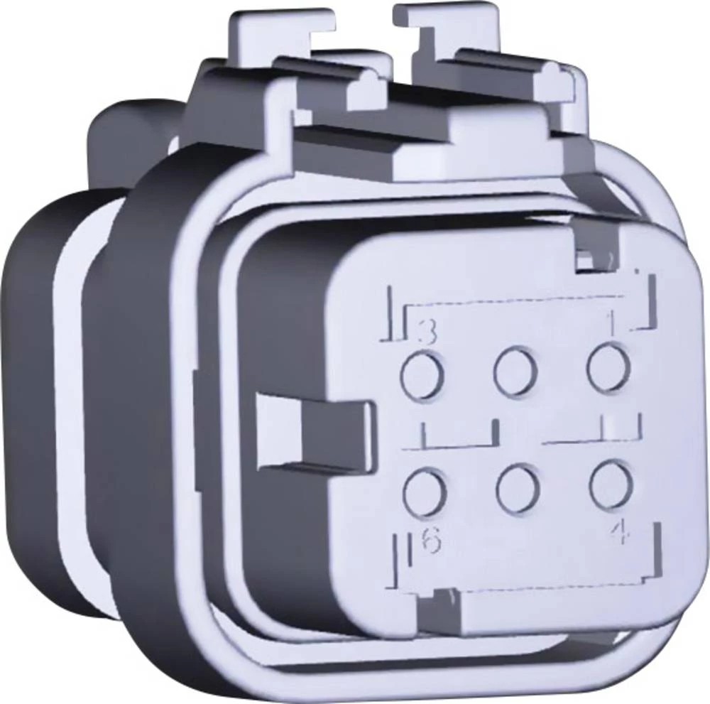 Kabelsko kućište sa ženskim kontaktima AMPSEAL16 ukupan broj polova: 6 TE Connectivity 776433-1 1 kom. slika