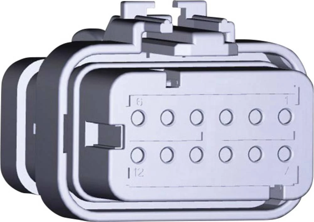 Kabelsko kućište sa ženskim kontaktima AMPSEAL16 ukupan broj polova: 12 TE Connectivity 776533-1 1 kom. slika