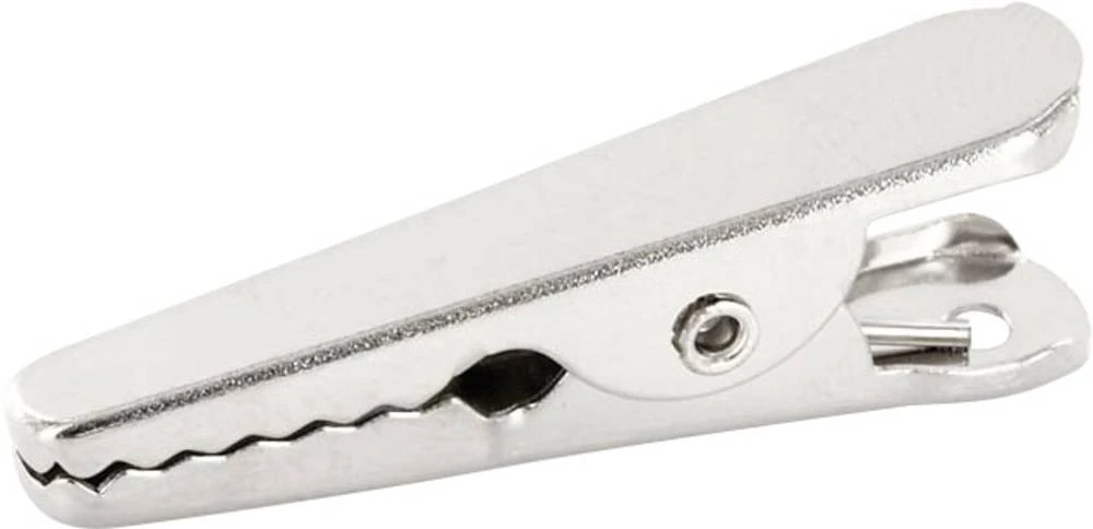 Krokodil spojka, metalna, raspon stezanja maks.: 4 mm dužina: 33 mm econ connect AK13 1 kom. slika