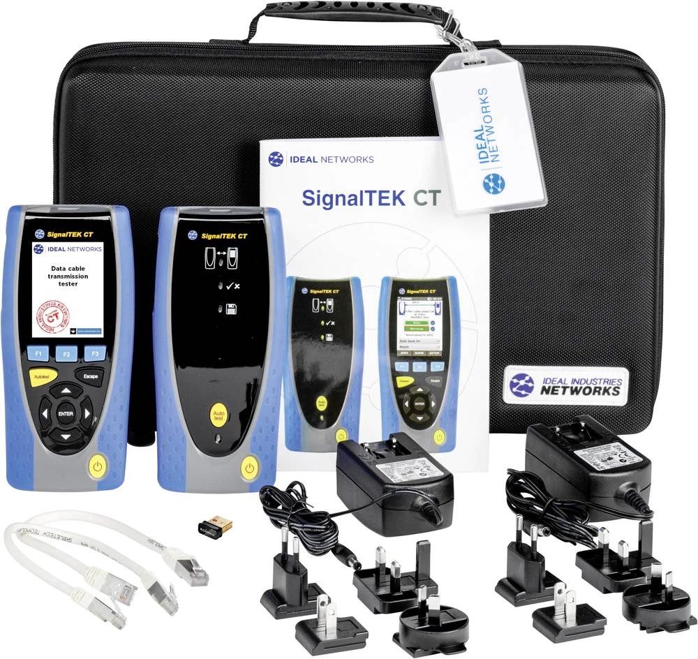 Ispitivač transmisije podatkovnih kablova SignalTEK CT IDEAL Networks mjerač duljine kabla slika