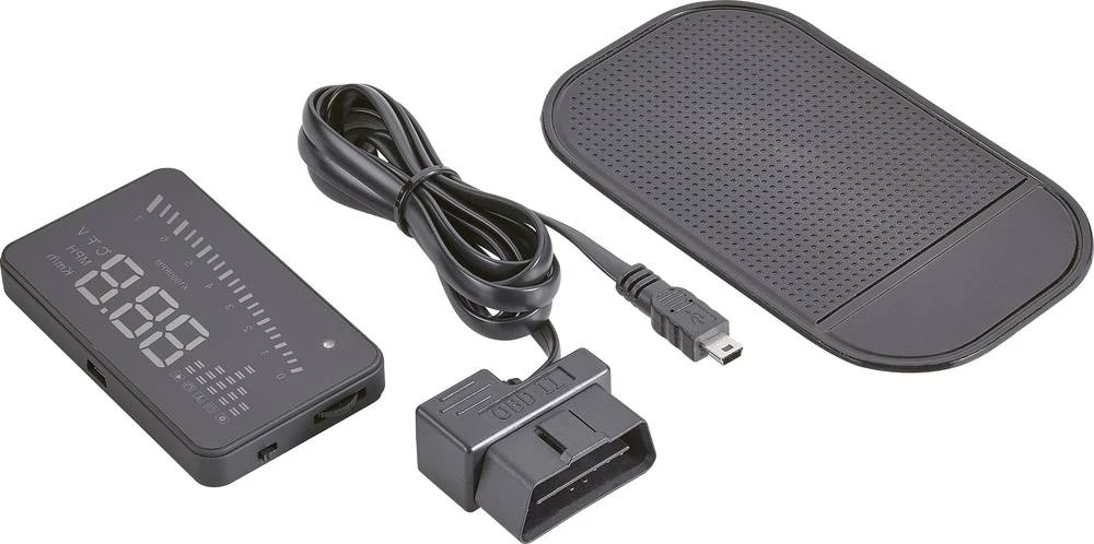 Headup zaslon Basetech X5 Head up Display X5, prikaz temperature, brzine slika