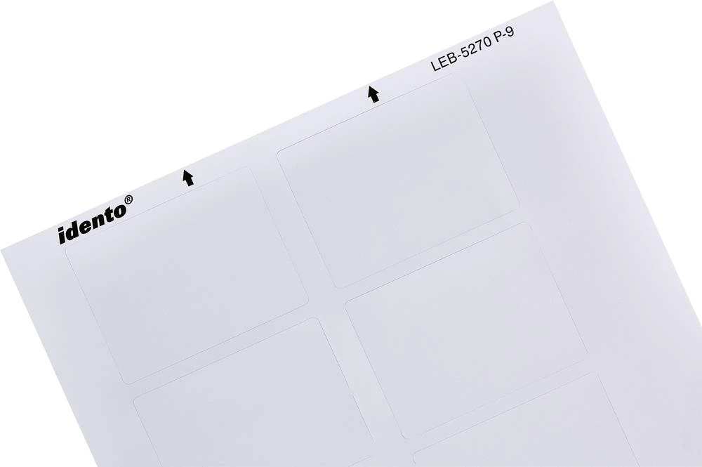 Naljepnice za označavanje kablova LEB 20 x 53 mm boja polja za označavanje: srebrno-siva TE Connectivity 4-1768034-3 LEB-5320P-8 slika