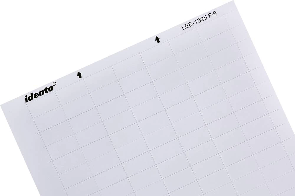 Naljepnice za označavanje kablova LEB 35.56 x 6.35 mm boja polja za označavanje: bijela TE Connectivity 1-1768033-7 LEB-0636P-9 slika