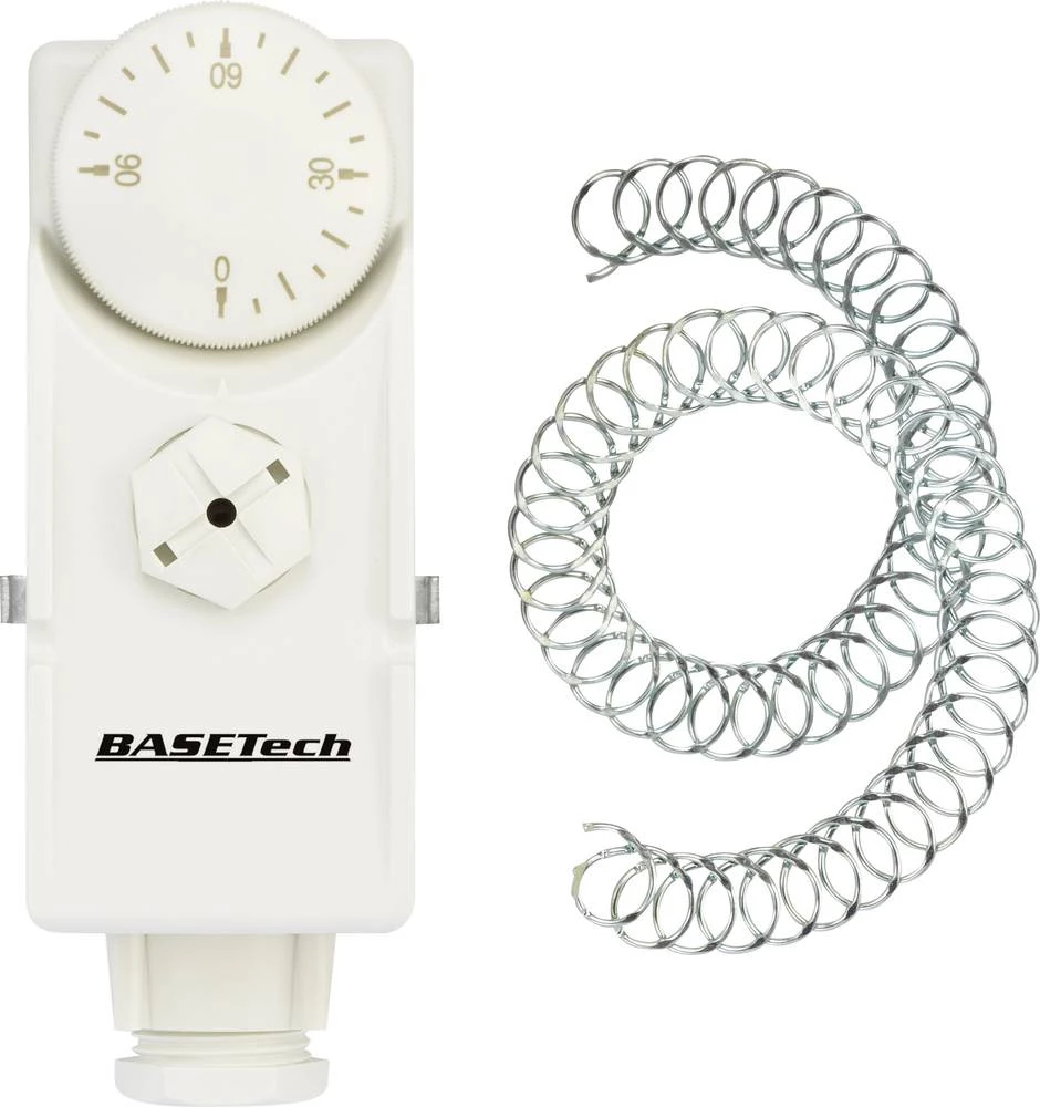 Cijevni termostat 0 do 90 °C Basetech GB-0/90A slika