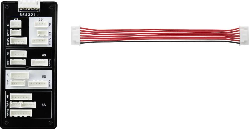 LiPo adapterski izjednačivać, izvedba punjača: XH izvedba akumulatora: TP/FP, HP/PQ, XH pogodno za broj ćelija:2 - 6 VOLTCRAFT slika