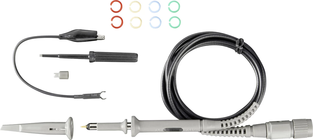 Sonda, otporna na udarce 6 MHz, 200 MHz 1:1, 10:1 600 V VOLTCRAFT PP-200 slika