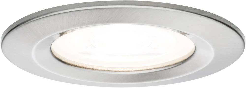 Ugradbena svjetiljka za kupaonicu 3-dijelni set LED GU10 21 W IP44 Paulmann Nova željezo (četkano) slika