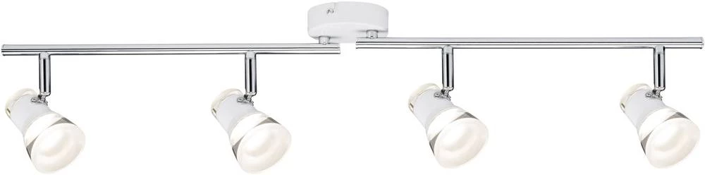 LED stropni reflektor 17.2 W topla bijela Paulmann Clear 66665 krom, bijele boje (mat) slika