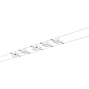 Komplet sustava stropnih svjetiljki za žicu GU5.3 50 W LED Paulmann MacII 94134 bijele boje slika