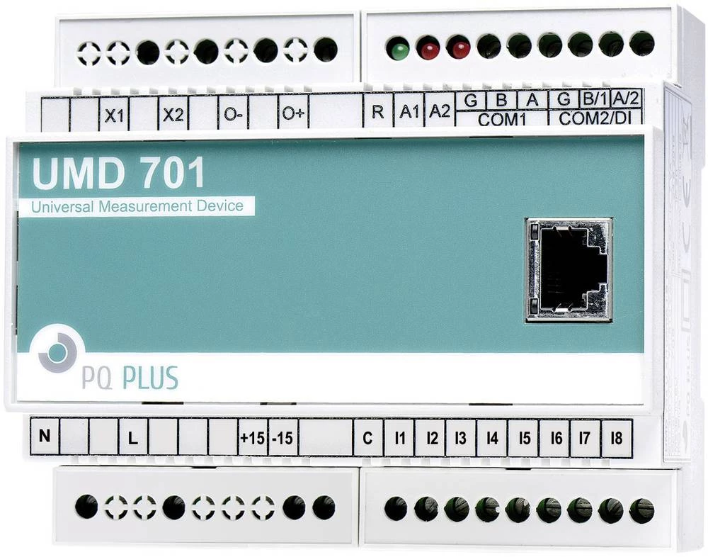 PQ Plus UMD 701 UMD 701 univerzalni mjerni uređaj - ugradnja na DIN šinu slika