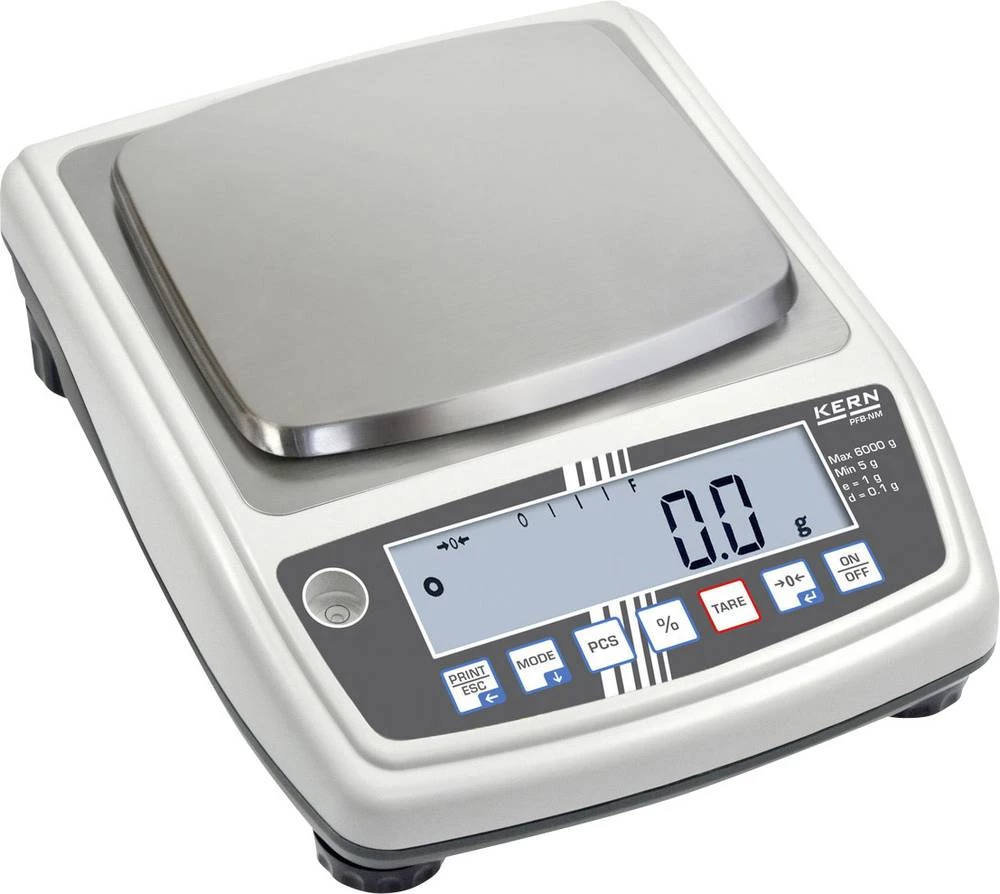 Precizna vaga Kern područje mjerenja (maks.) 600 g očitljivost 0.1 g strujno napajanje, višebojna slika