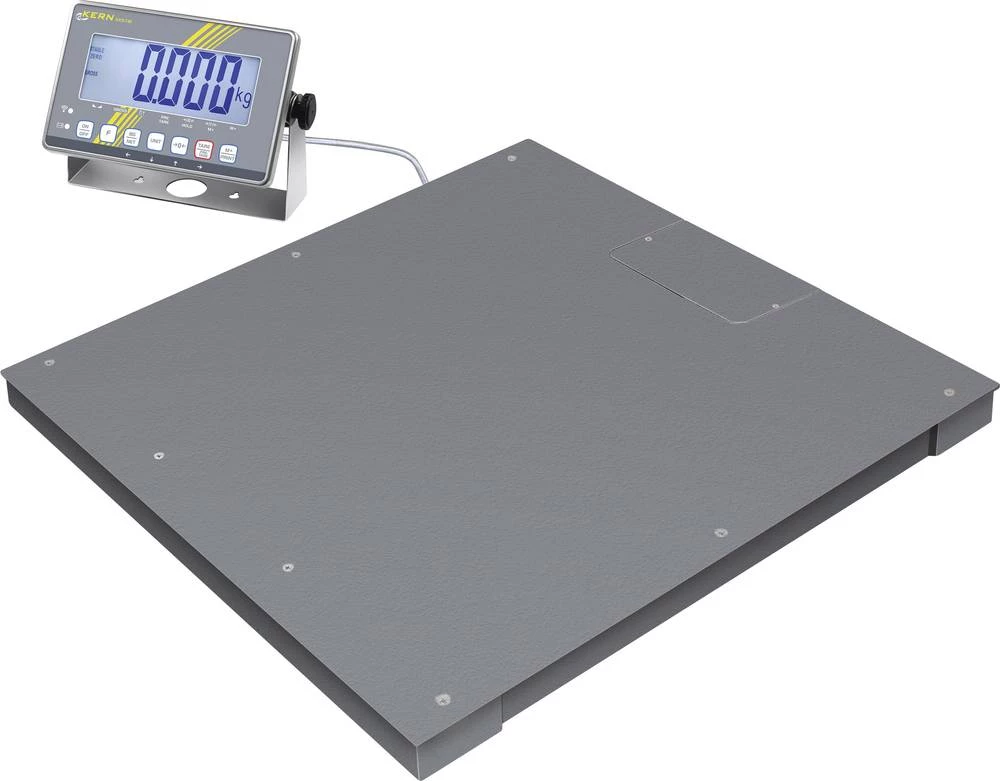 Vaga s platformom Kern područje mjerenja (maks.) 1.500 t očitljivost 500 g strujno napajanje, višebojna slika