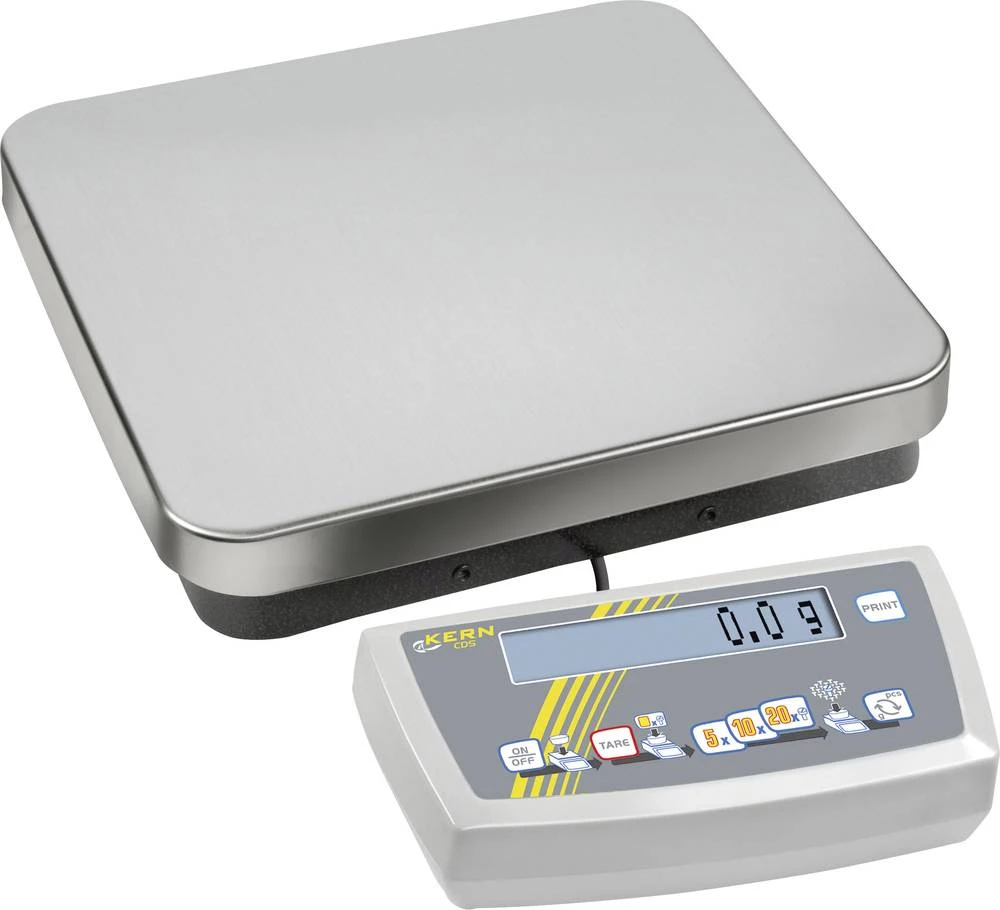 Vaga za brojanje Kern područje mjerenja (maks.) 4 kg očitljivost 0.02 g strujno napajanje, višebojna slika