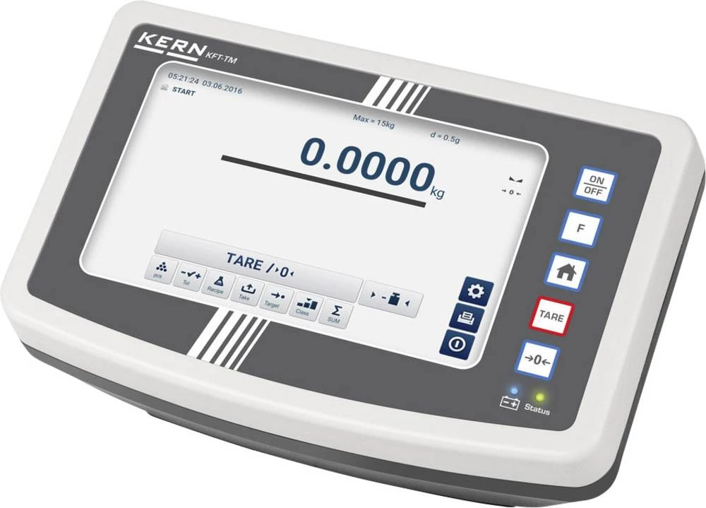 Kern KERN Easy-Touch-ekran vage – intuitivan način vaganja slika