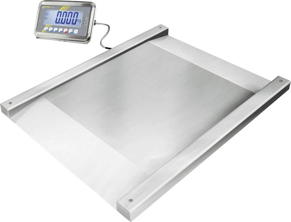 Vaga s platformom Kern područje mjerenja (maks.) 1.500 t očitljivost 500 g strujno napajanje, višebojna slika