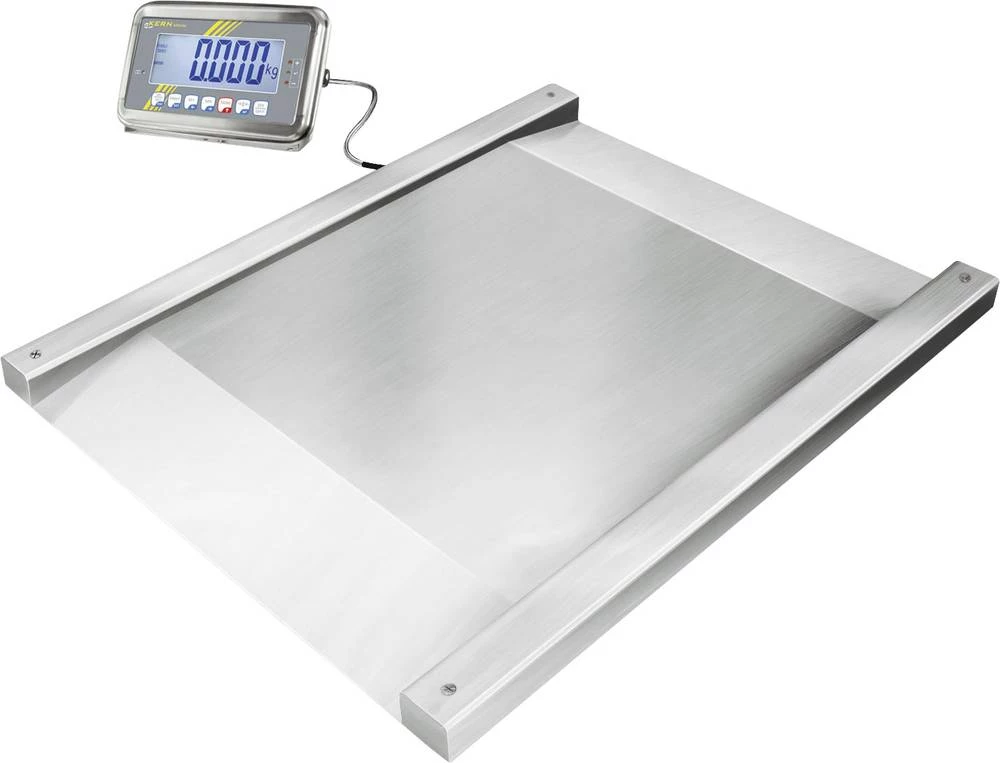 Vaga s platformom Kern područje mjerenja (maks.) 600 kg očitljivost 200 g strujno napajanje, višebojna slika