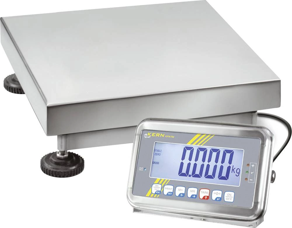 Vaga s platformom Kern područje mjerenja (maks.) 300 kg očitljivost 100 g strujno napajanje, višebojna slika