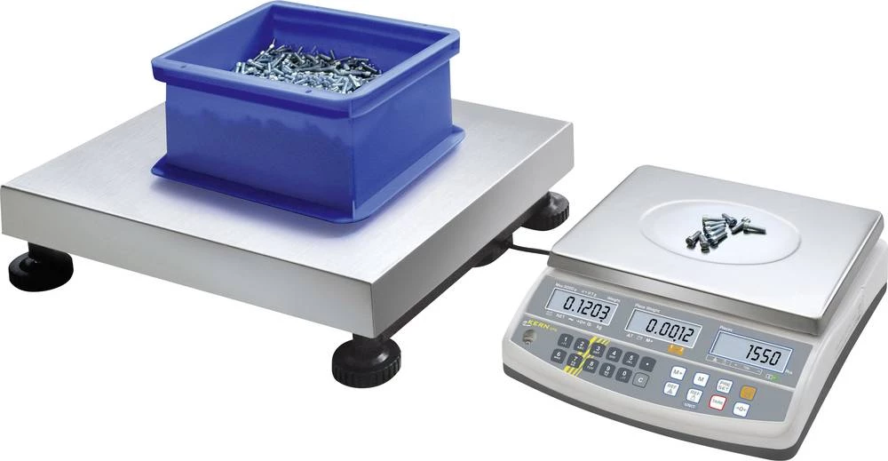 Vaga za brojanje Kern područje mjerenja (maks.) 60 kg očitljivost 0.01 g strujno napajanje, višebojna slika