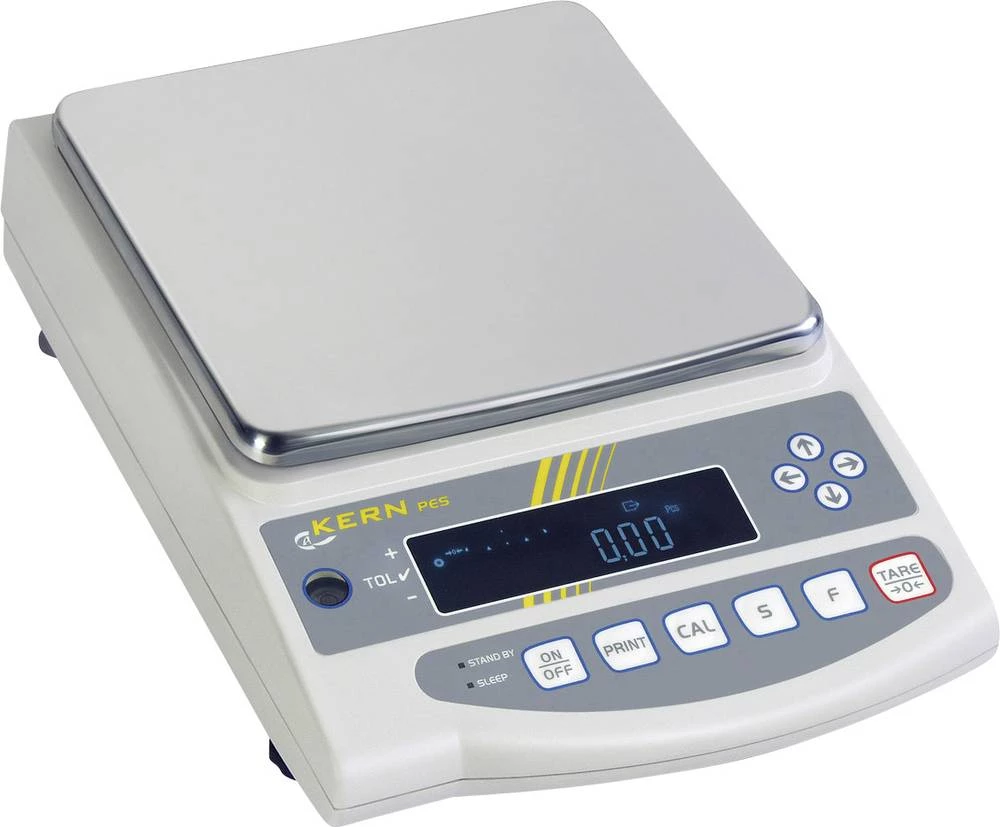 Precizna vaga Kern područje mjerenja (maks.) 620 g očitljivost 0.001 g strujno napajanje, napajanje na baterije, višebojna slika