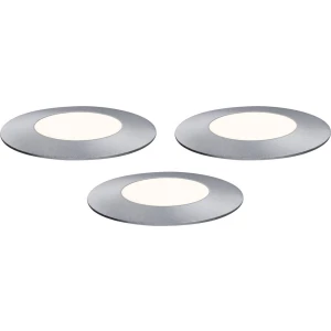 Sustav rasvjete Plug&Shine LED vanjska ugradbena svjetiljka 3-dijelni set LED 7.5 W topla bijela Paulmann Plug&Shine 93949 nehrđ slika