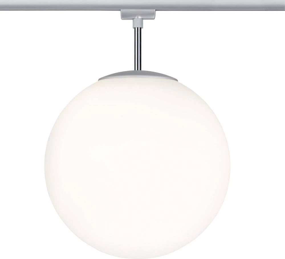 Svjetiljka za visokonaponski sustav šina URail E27 20 W LED Paulmann Globe Big krom, krom (mat) slika