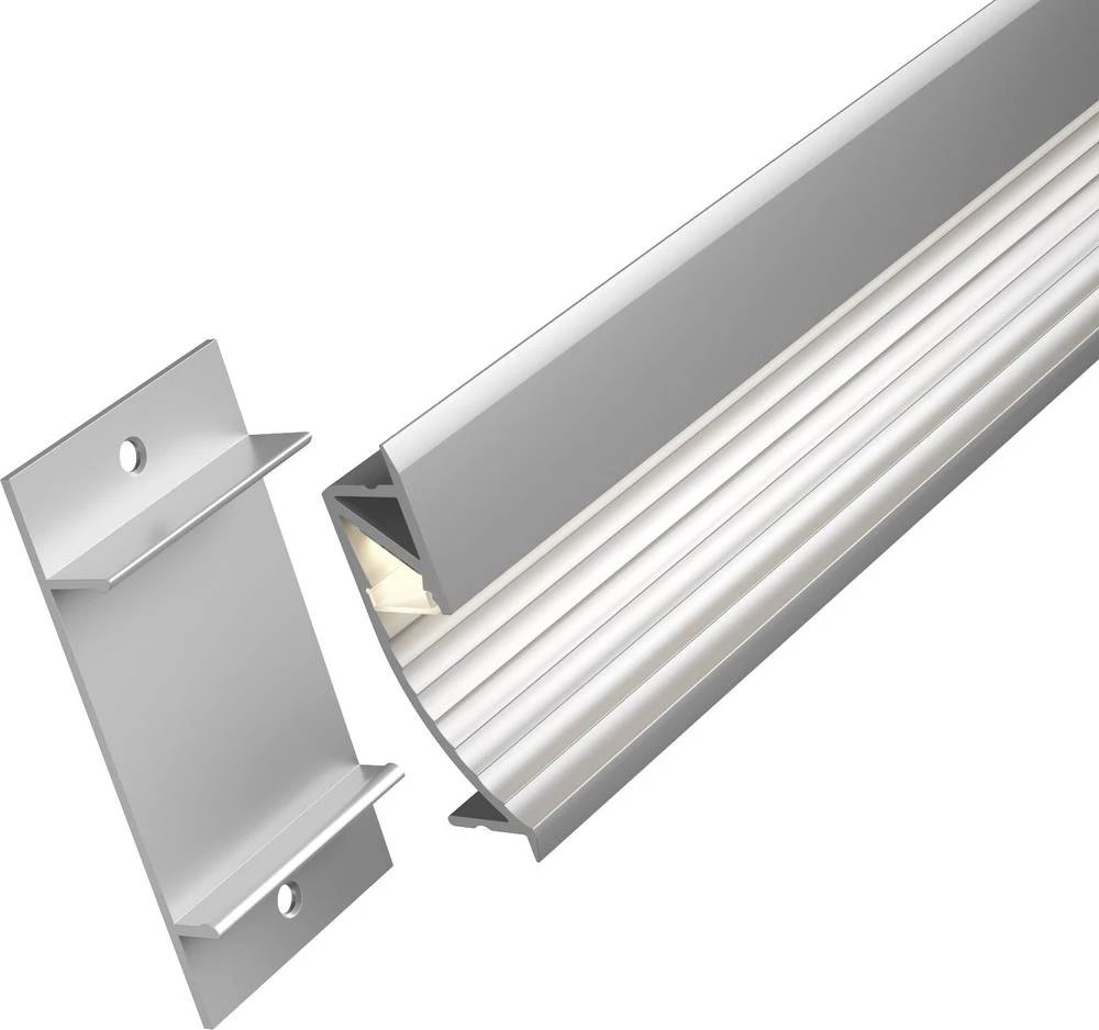 Profil aluminij, umjetna masa (D x Š x V) 100 x 1.4 x 5.51 cm Paulmann Cup 70858 slika