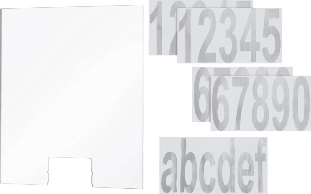 Pločica s kućnim brojevima Paulmann 79674 prozirna slika