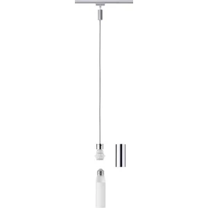 Svjetiljka za visokonaponski sustav šina, univerzalna E27 20 W LED Paulmann krom, krom (mat) slika