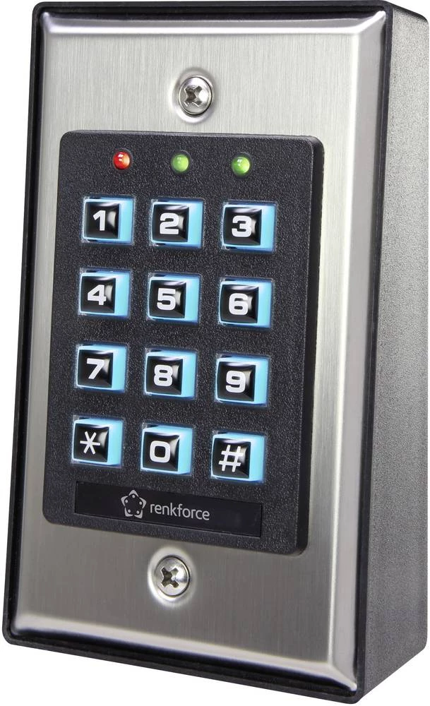 Brava s kodom, nadžbukna Renkforce 12 V/DC IP50 slika