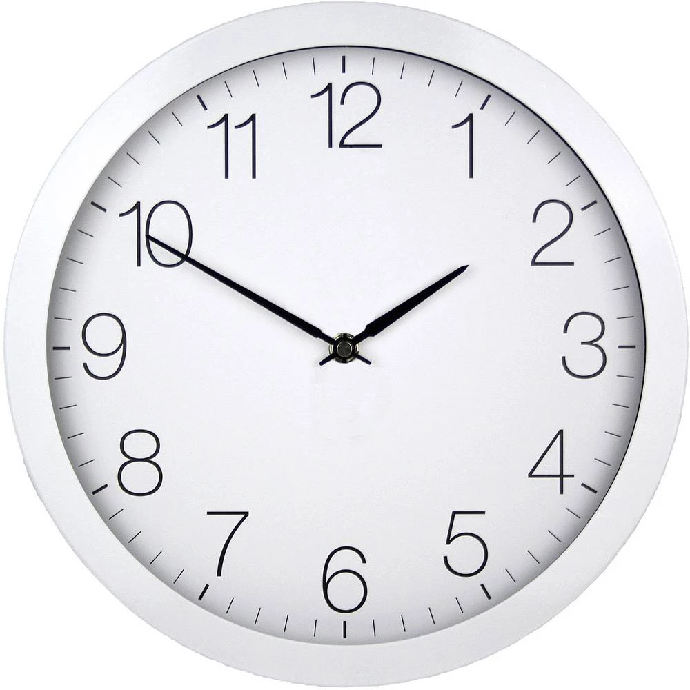 Radijski kontrolirani zidni sat EuroTime 1561883 300 mm bijele boje slika