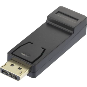 DisplayPort / HDMI adapter [1x DisplayPort utikač - 1x HDMI utičnica] crni pozlačeni kontakti Renkforce slika