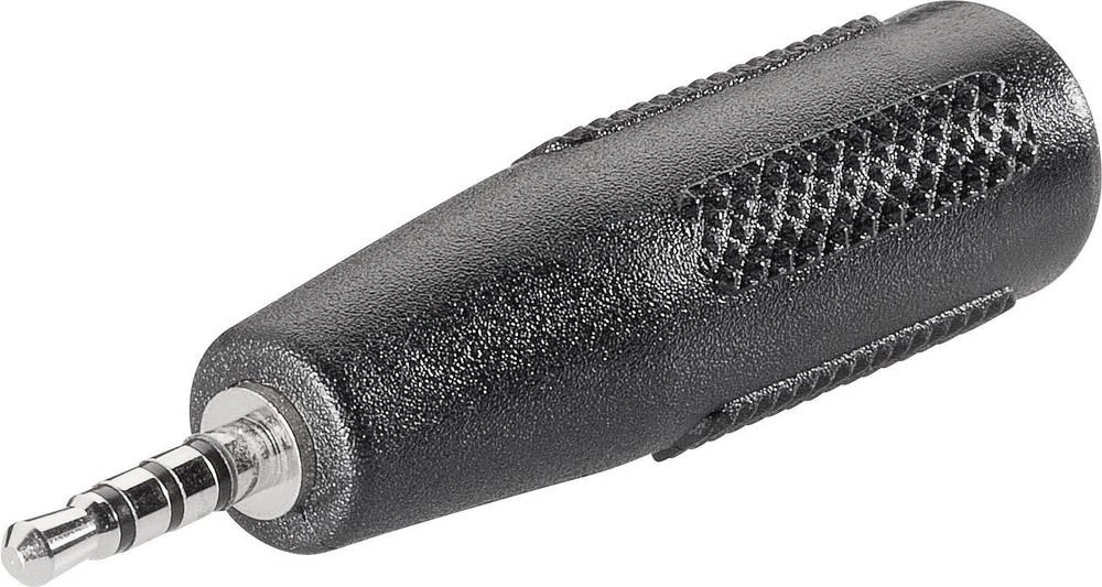 Klinken adapter, klinken utikač 2.5 mm - klinken utičnica 3.5 mm stereo, broj polova:4 TRU COMPONENTS 1 kom. slika