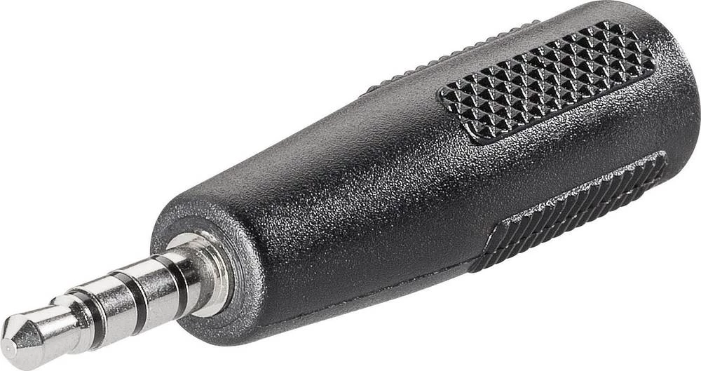 Klinken adapter, klinken utikač 3.5 mm - klinken utičnica 2.5 mm stereo, broj polova:4 TRU COMPONENTS 1 kom. slika
