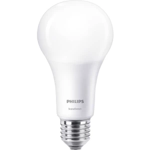 LED žarulja E27 klasičan oblik 14 W = 100 W topla bijela (promjer x D) 71 mm x 139 mm KEU: A+ Philips Lighting SceneSwitch 1 kom slika