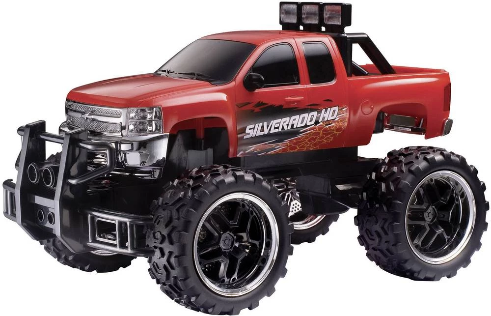 Basetech 1582589 Chevrolet Silverado 1:14 RC model automobila Elektro Monstertruck slika