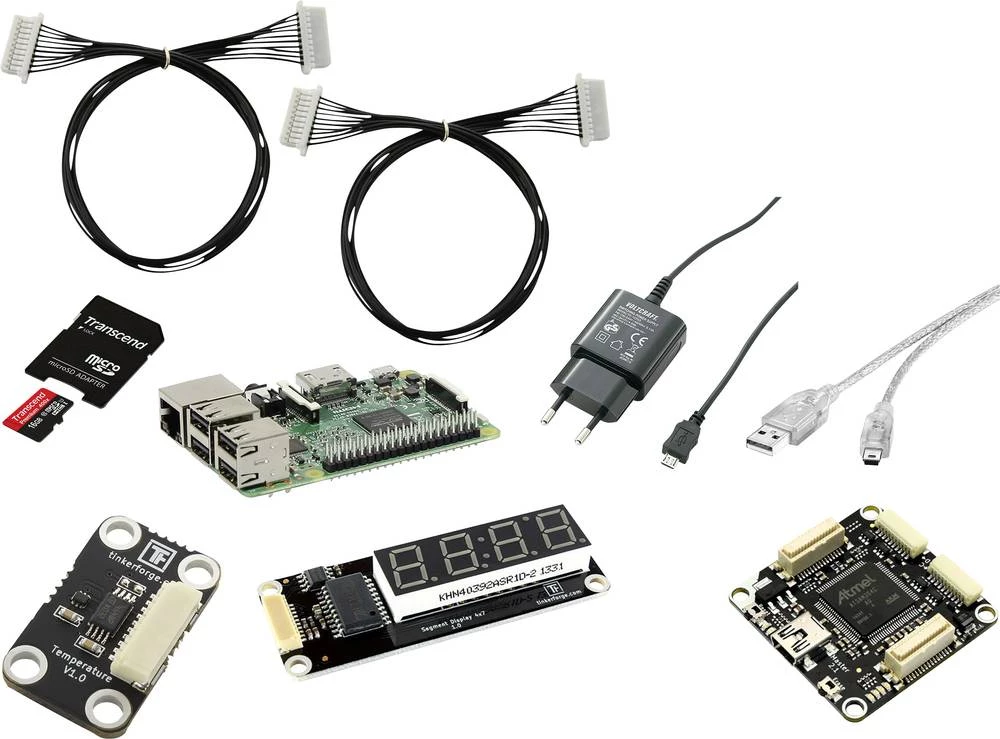 Senzor za temperaturu "Uradi sam" RF-TA Raspberry Pi® 3 Renkforce 1 GB bez operativnog sustava slika