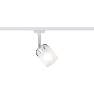 Svjetiljka za visokonaponski sustav šina URail G9 10 W LED Paulmann Blossom bijele boje, saten, prozirna slika
