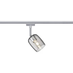 Svjetiljka za visokonaponski sustav šina URail G9 10 W LED Paulmann Blossom krom, dimno-sive boje slika