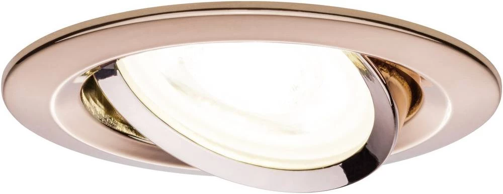 LED ugradbena svjetiljka GU10 7 W Paulmann 93604 Nova roza zlatne boje slika
