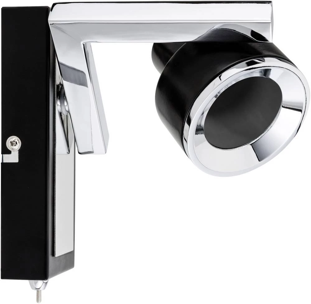 Zidni reflektor GU10 10 W LED Paulmann Turn 66670 crne boje, krom slika