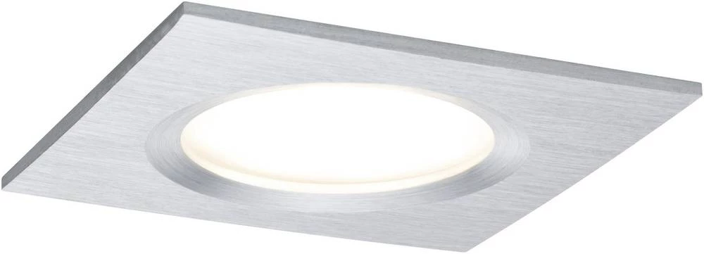 LED ugradbena svjetiljka za kupaonicu 6.8 W topla bijela Paulmann 93894 Coin Slim aluminij (četkani) slika