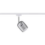 Svjetiljka za visokonaponski sustav šina URail G9 10 W LED Paulmann Blossom bijele boje, dimno-sive boje