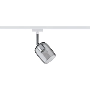 Svjetiljka za visokonaponski sustav šina URail G9 10 W LED Paulmann Blossom bijele boje, dimno-sive boje slika