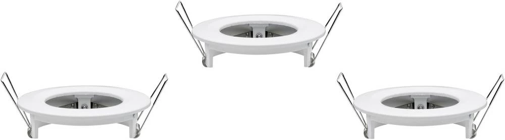 Ugradbeni prsteni za kupaonicu 3-dijelni set 115 W Paulmann Nova bijele boje (mat) slika