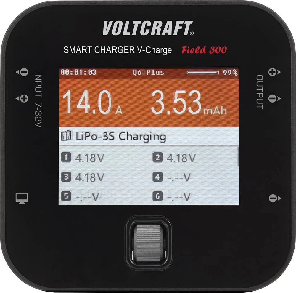 Multifunkcijsi uređaj za punjenje za modelarstvo 14 A VOLTCRAFT Field 300 NiMH, NiCd, LiPo, LiIon, LiHV, LiFePO, olovni slika