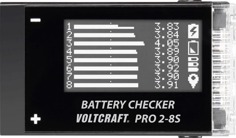 VOLTCRAFT LiPo tester baterija pogodan za br. ćelija:1 - 8 slika