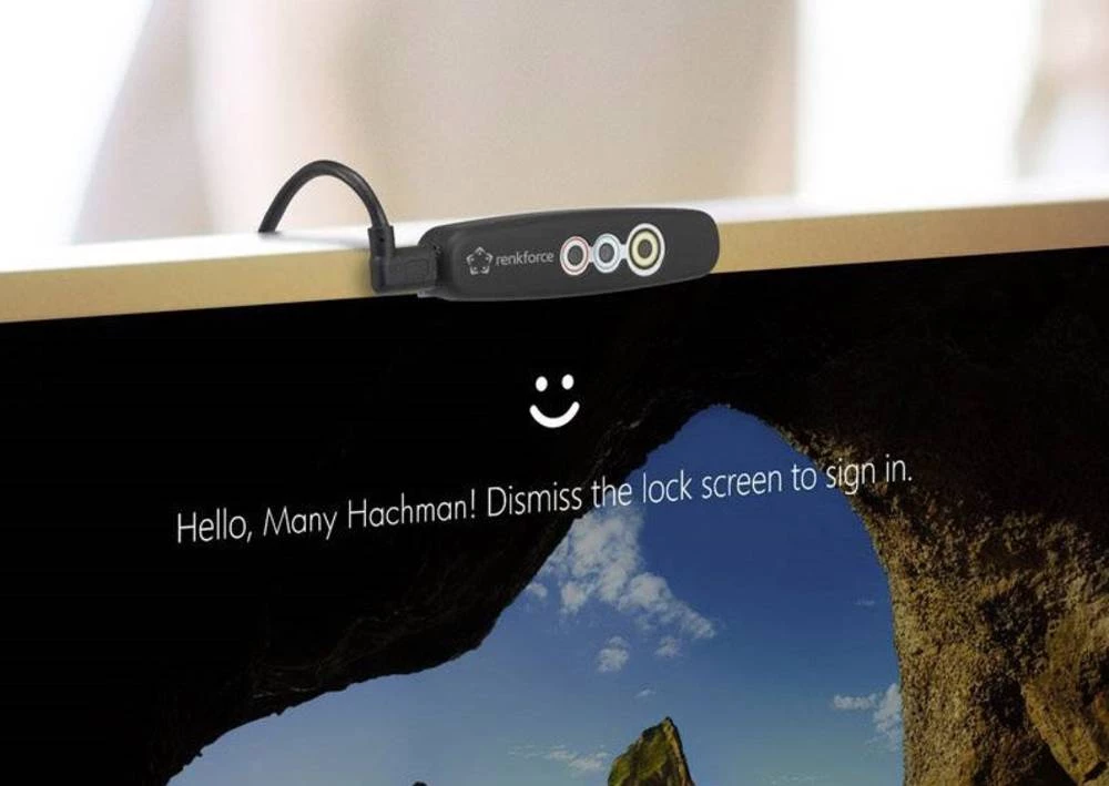 Webcam 1280 x 720 piksela Renkforce RF-WEC-720P sa stalkom slika