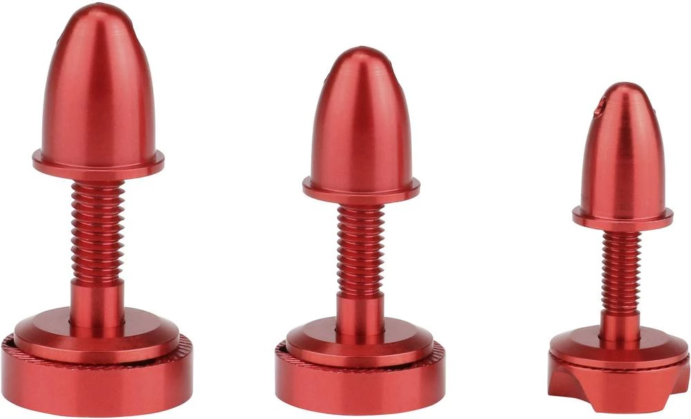 Adapter propelera pogodan za modelarske motore: R10, R15, R18 motore bez četkica Reely crvene boje (metalik) slika