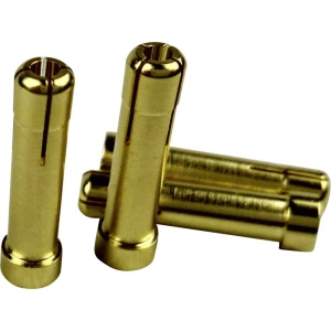 Adapter utikač [1x 4 mm zlatni kontaktni utikač - 1x 5 mm zlatna kontaktna utičnica] Reely slika